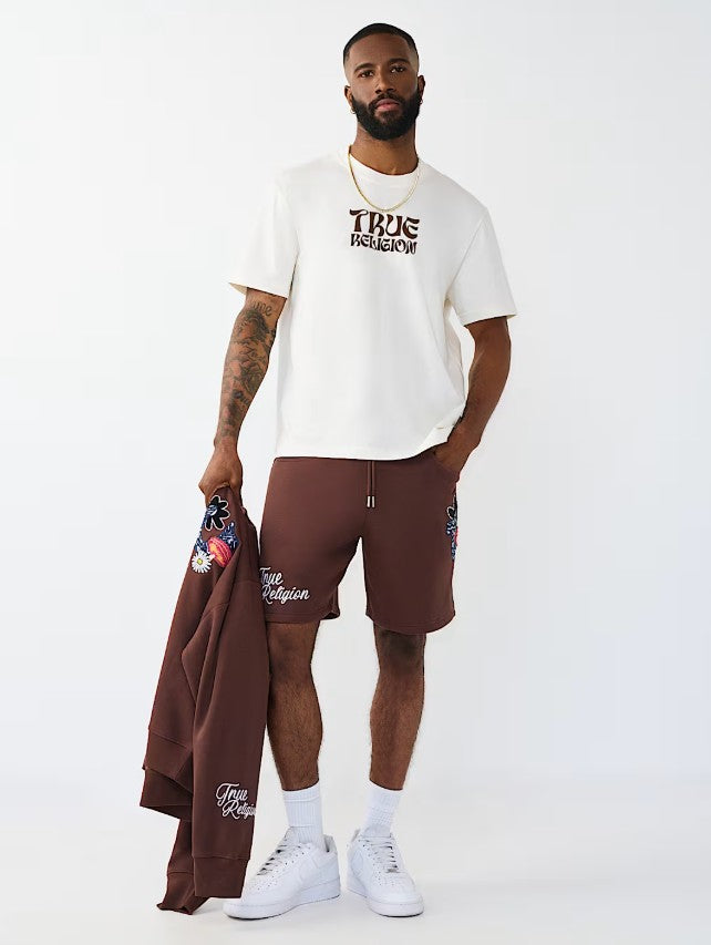 SS WAVY LOGO BUDDHA FACE TEE