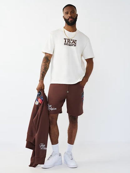 SS WAVY LOGO BUDDHA FACE TEE