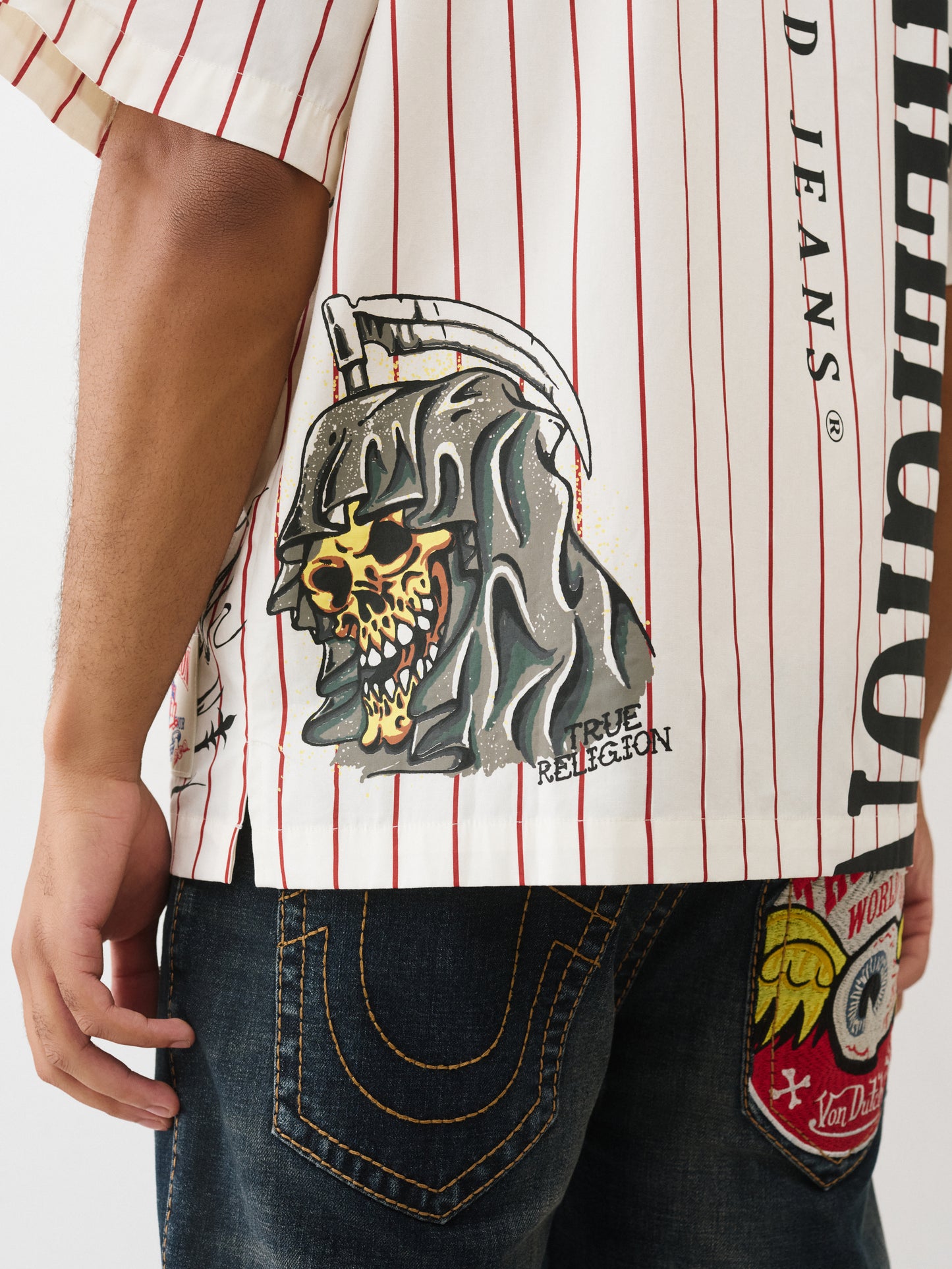 TR X VD SS POPLIN TATTOO SHIRT