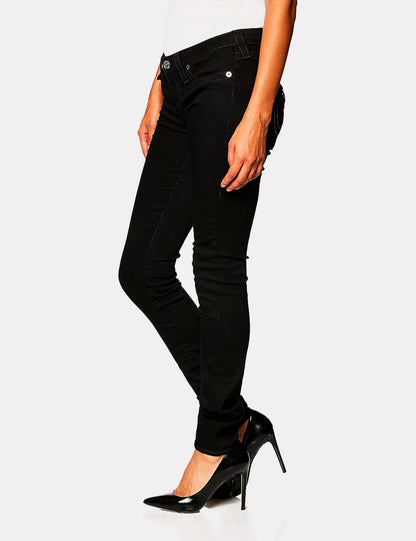 SKINNY FLAP BLACK SN GRY LOGO
