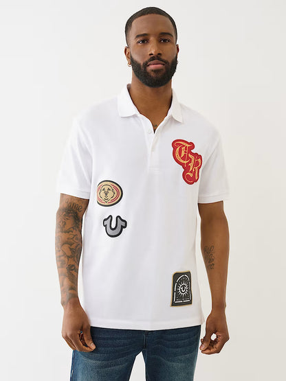 RELAXED PATCH POLO