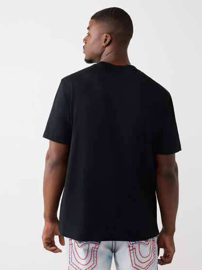 SS TR CRYSTAL LOGO TEE