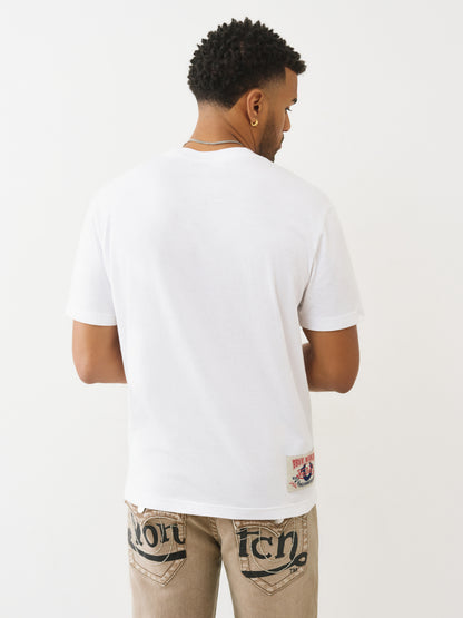 TR X VD SS LOGO CRYSTAL TEE