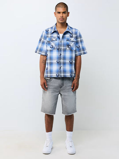 LT WT FLANNEL SS SHIRT