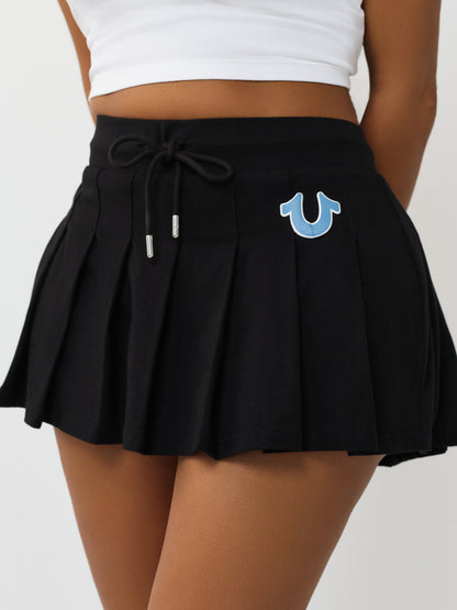 PLEATED MINI SKORT
