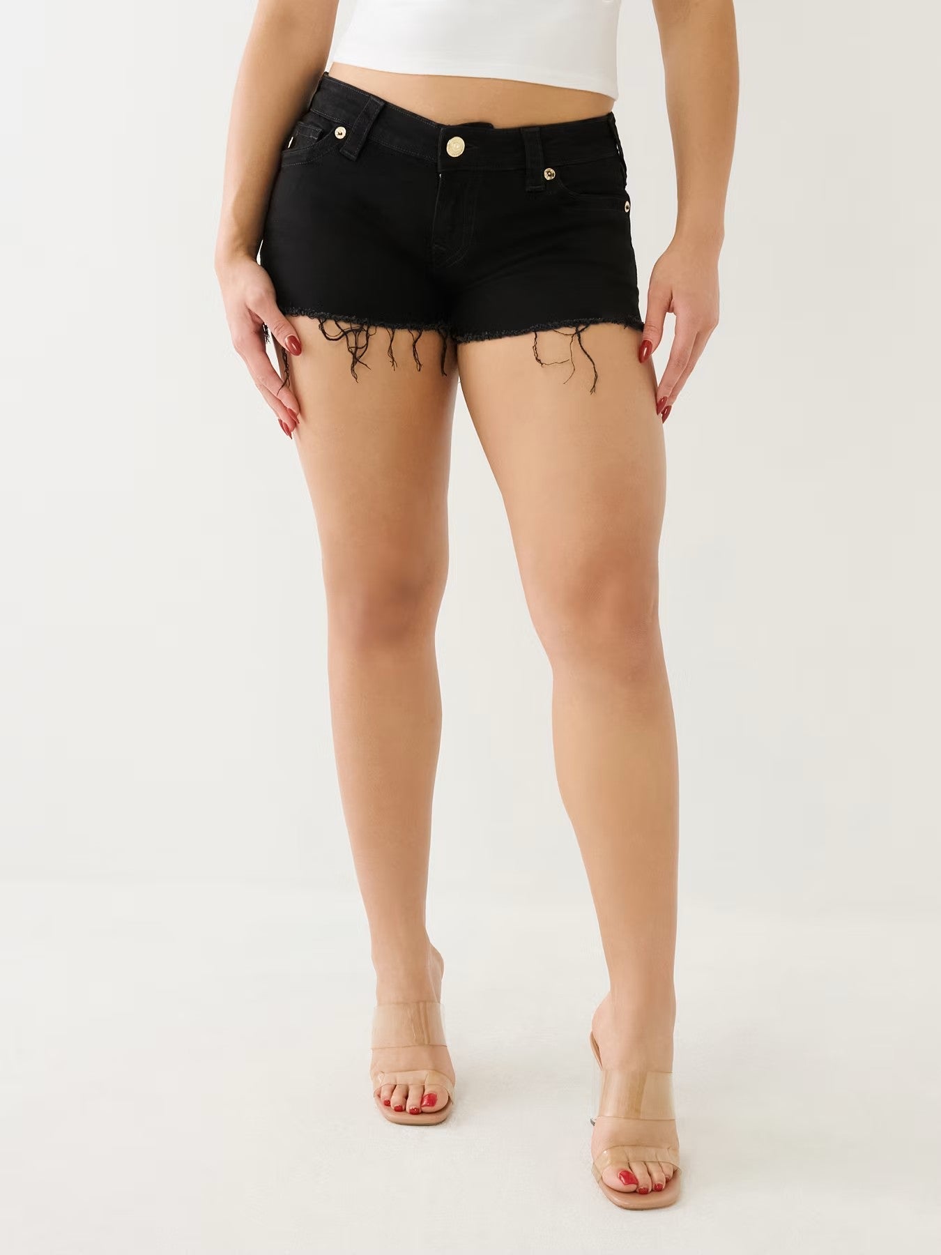 JOEY LOW RISE CUT OFF SHORT