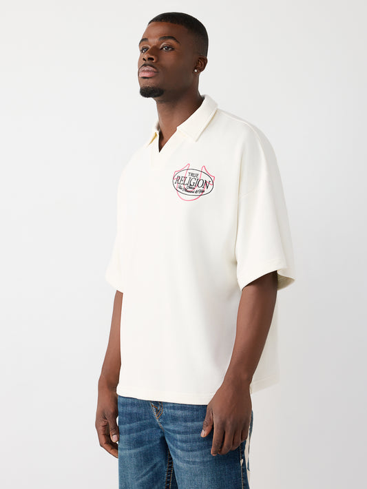 TIGER LOGO OVERSIZED POLO
