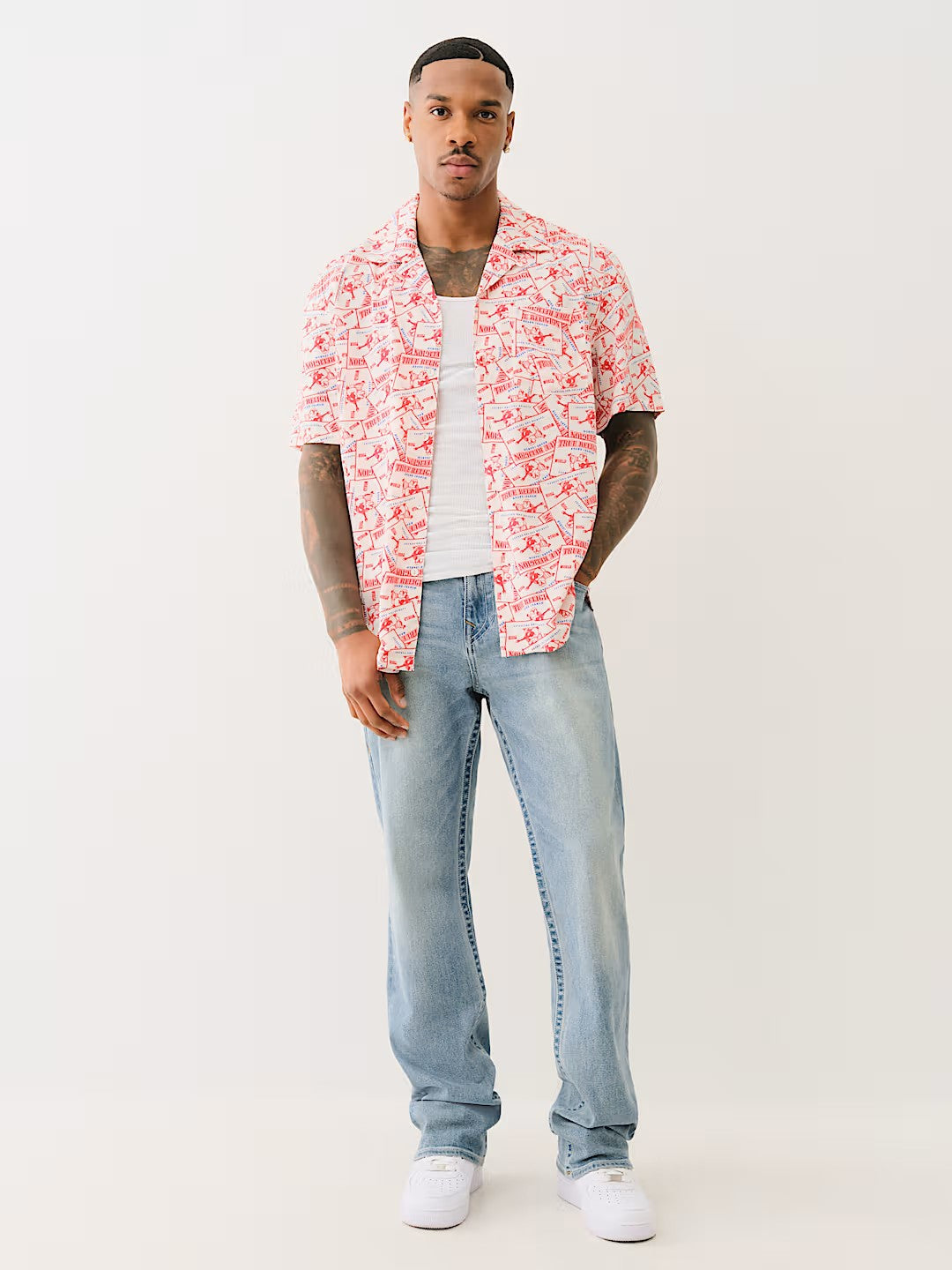 SS CAMP SHIRT ALLOVER PRINT