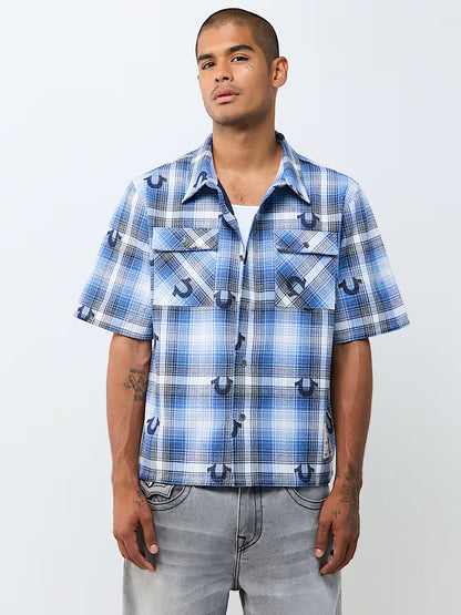 LT WT FLANNEL SS SHIRT