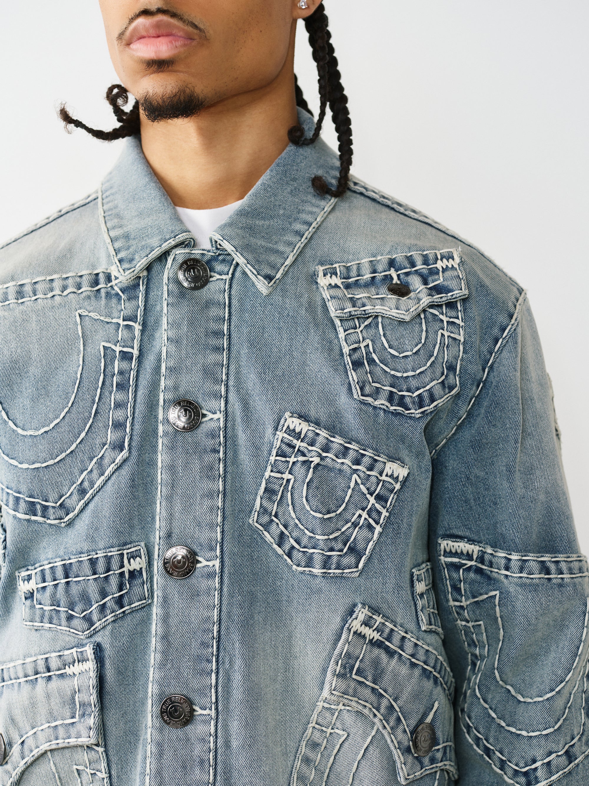 SUPER T DENIM JKT MULTI PKT – TRUE RELIGION México
