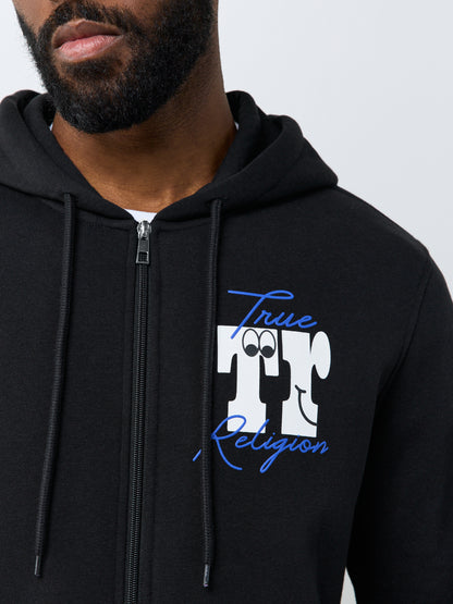 TR SCRIPT PUFF ZIP HOODIE