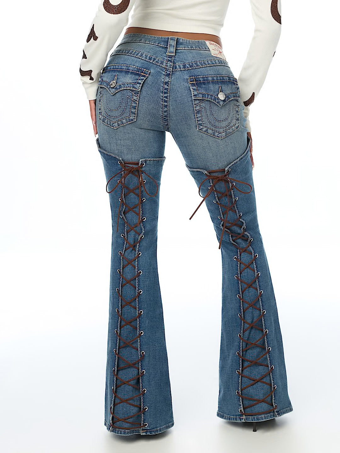 LACE UP ULTRA FLARE BIG T FLAP