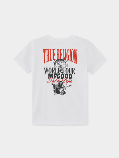 TR MFG STITCH DEPT TEE para niños