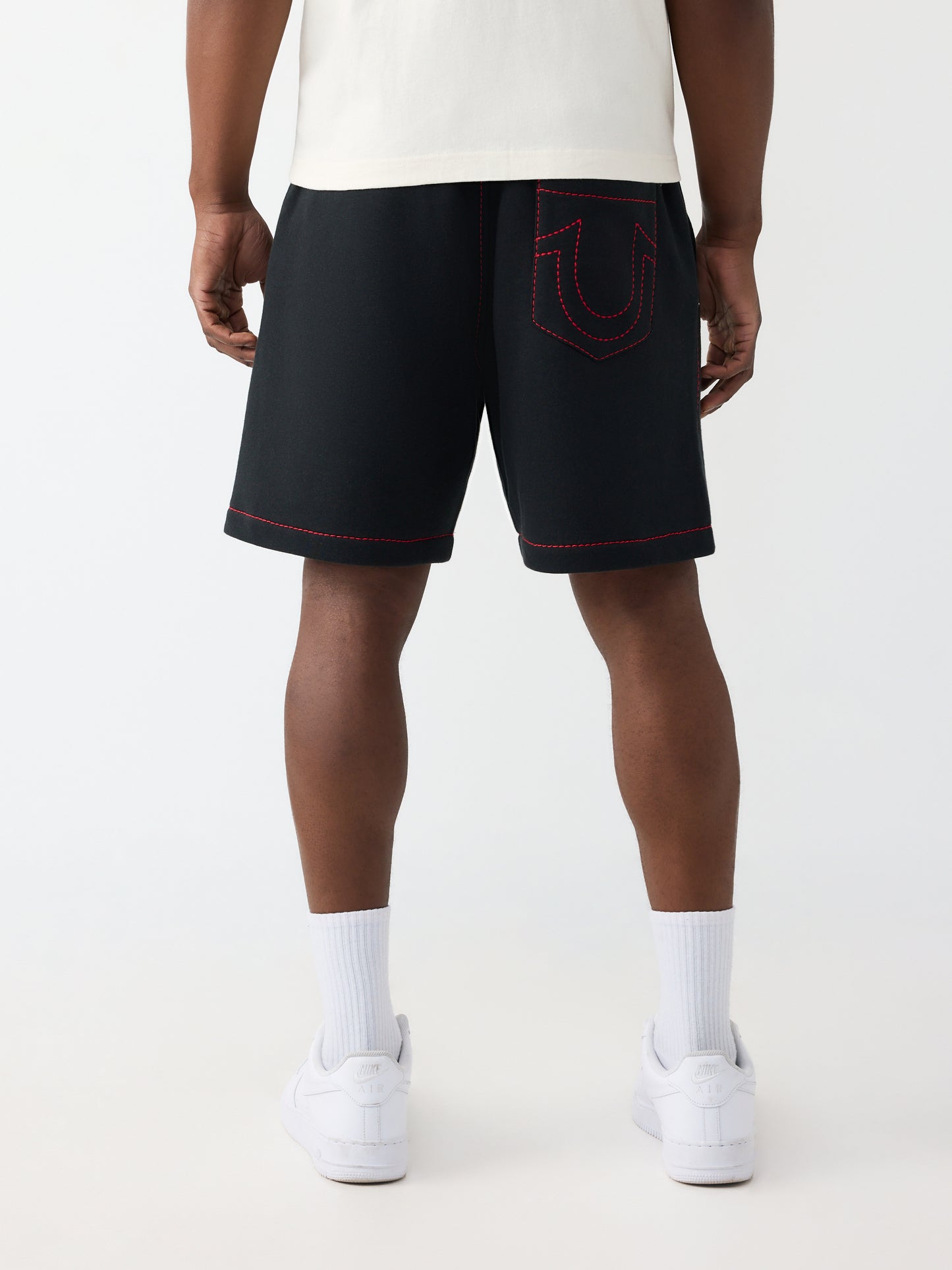BUDDHA FACE BIG T FLEECE SHORT