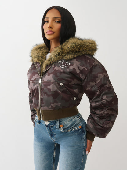 CAMO RELAXED GF JACKET