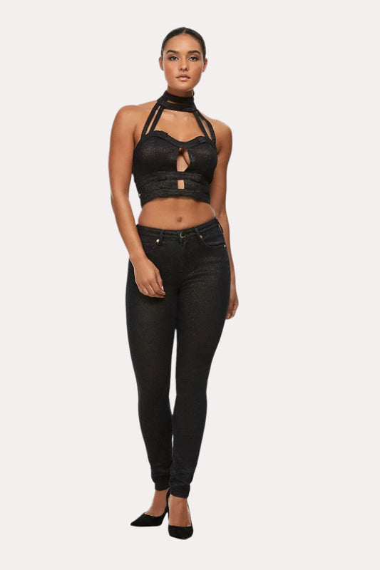 HALLE GOLD DUSTED JEAN - TRUE RELIGION MEXICO