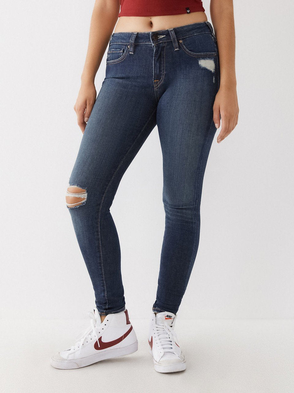 HALLE MID RISE SUPER SKINNY