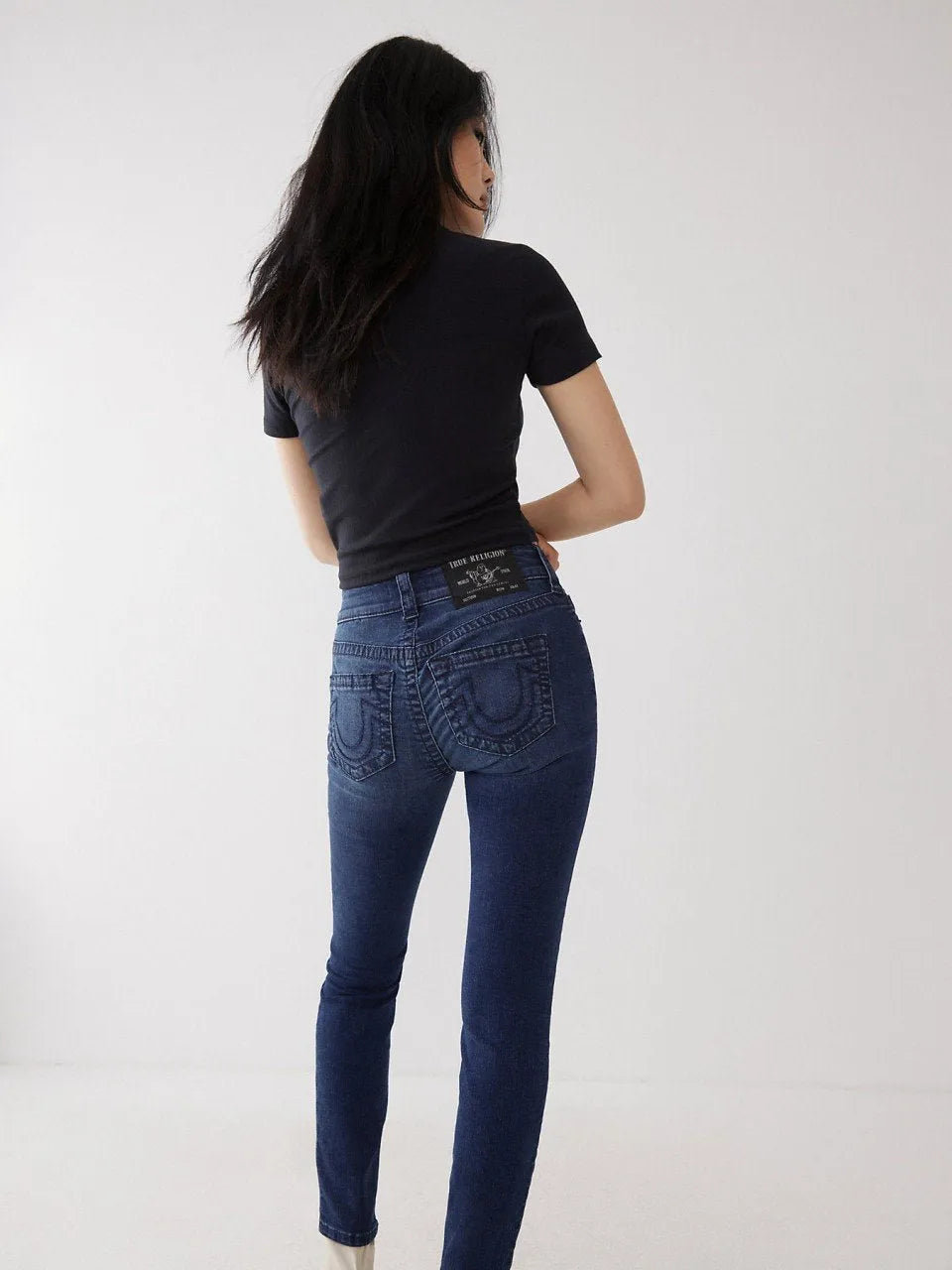 HALLE MID RISE BIG T - TRUE RELIGION MEXICO