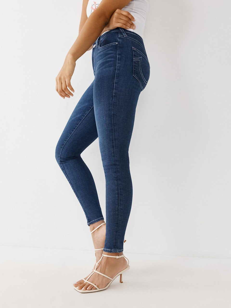 HALLE MID RISE SUPER SKINNY