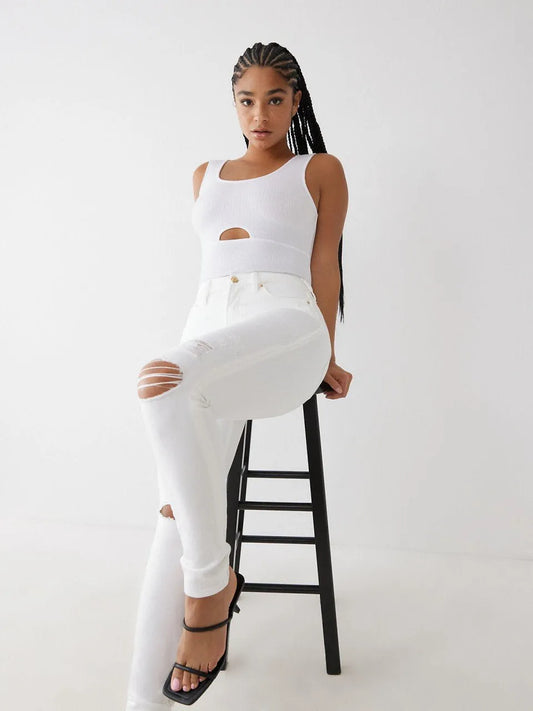 HALLE HIGH RISE SUPER SKINNY - TRUE RELIGION MEXICO