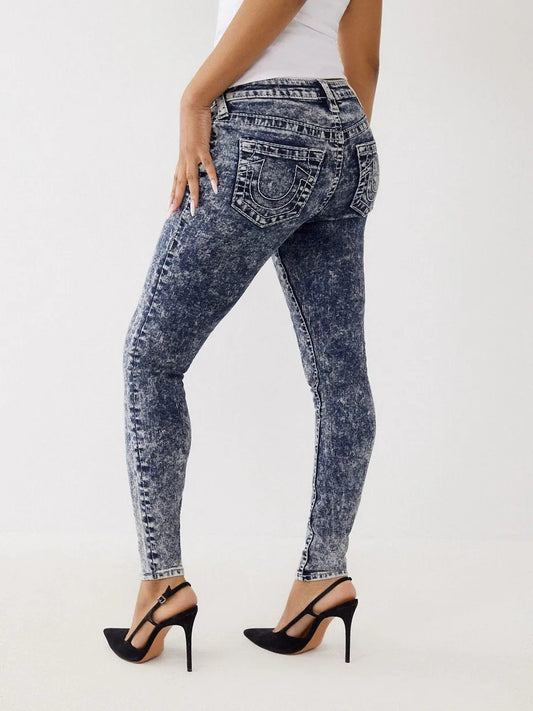 JENNIE MID RISE SKINNY BIG T - TRUE RELIGION MEXICO