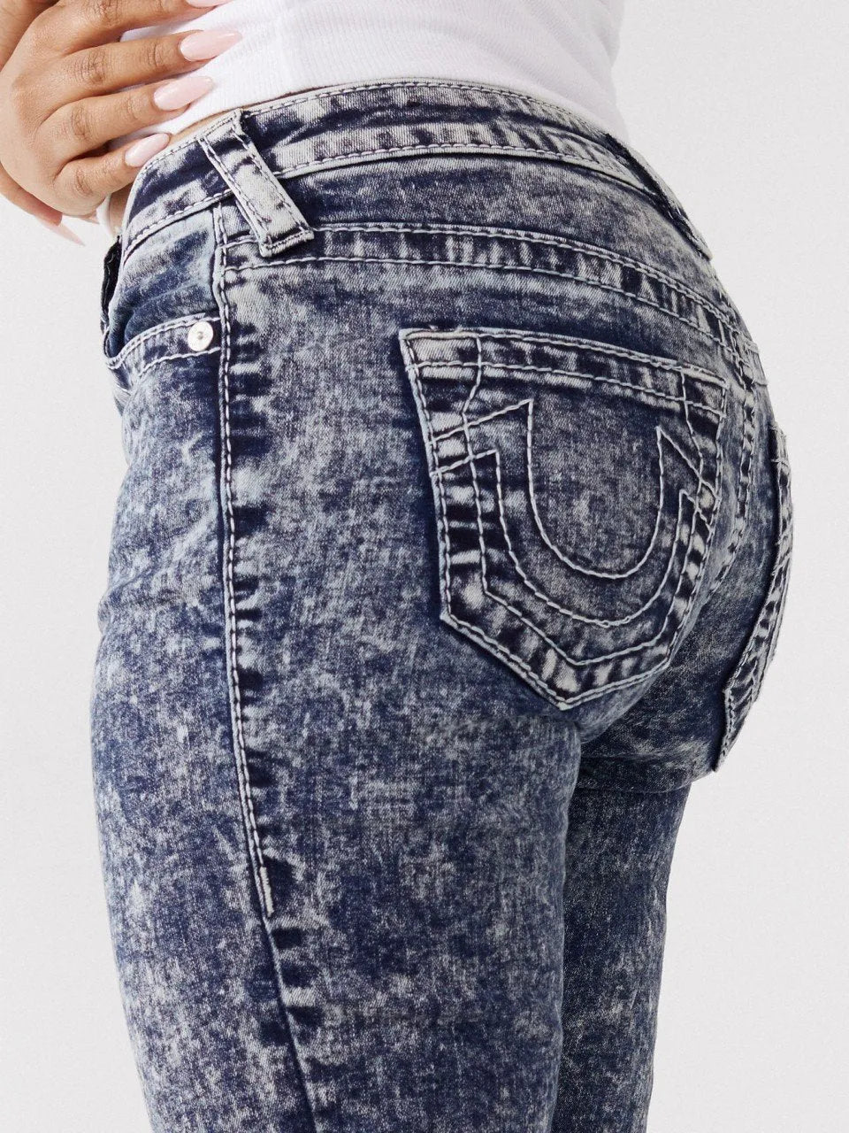 JENNIE MID RISE SKINNY BIG T - TRUE RELIGION MEXICO