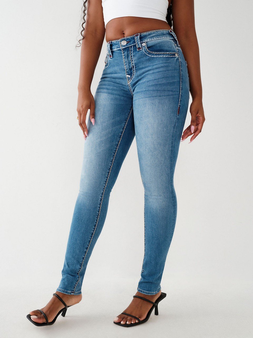 STELLA MID RISE SKINNY SUPER T