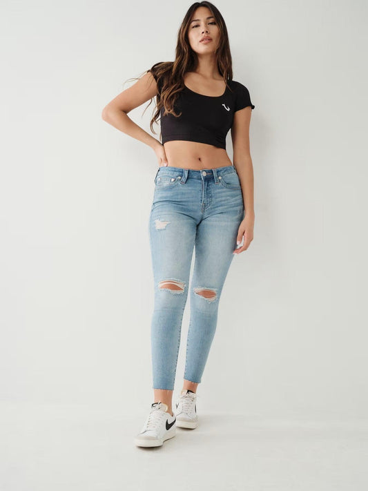 JENNIE MID RISE SS ANKLE - TRUE RELIGION MEXICO