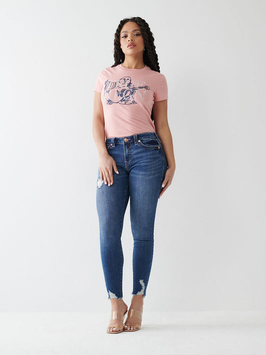 JENNIE MID RISE SKNY FLAP BIG - TRUE RELIGION MEXICO