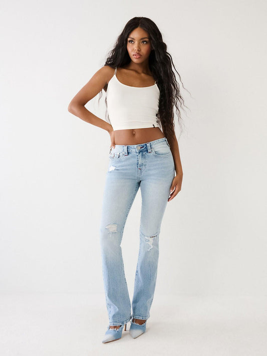 BECCA MID RISE BOOTCUT FLAP - TRUE RELIGION MEXICO