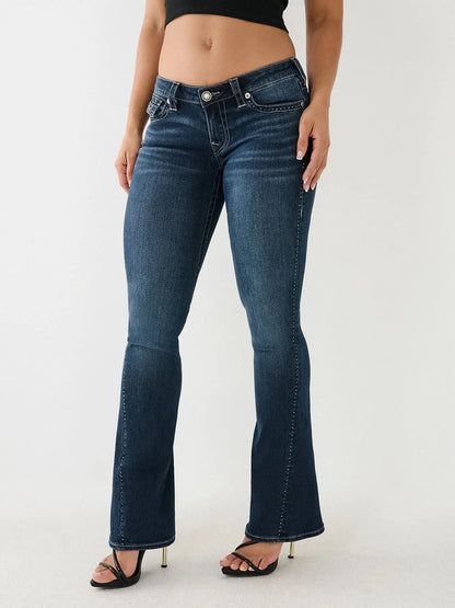 CRYSTAL JOEY LOW RISE FLARE - TRUE RELIGION MEXICO