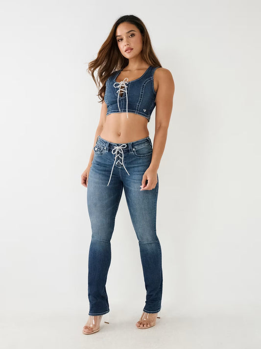 CRYSTAL LACE UP BILLIE MR FLAP - TRUE RELIGION MEXICO