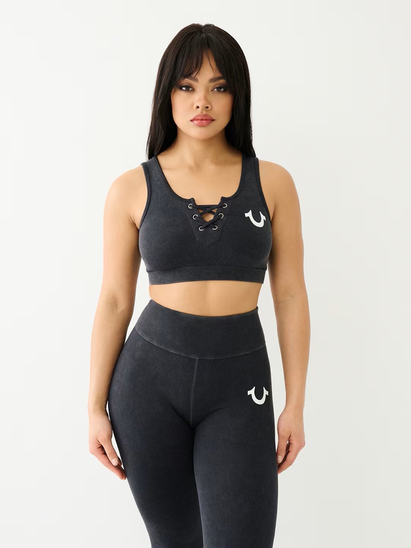 WASHED SEAMLESS SPORTS BRA