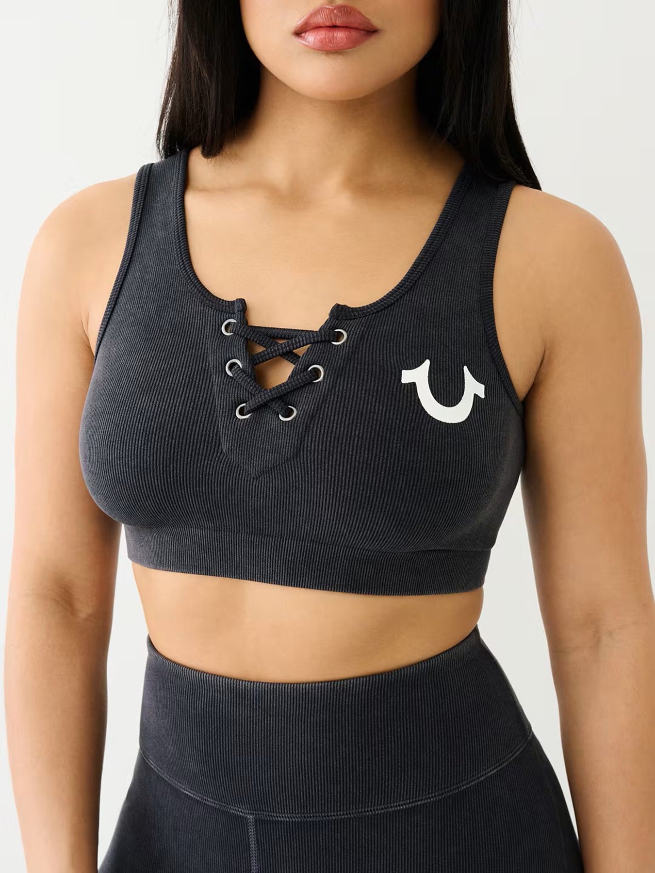 WASHED SEAMLESS SPORTS BRA