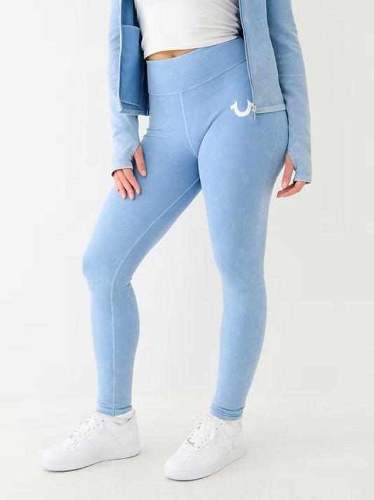 WASHED SEAMLESS LEGGING - TRUE RELIGION MEXICO