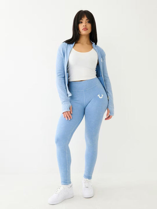 WASHED SEAMLESS LEGGING - TRUE RELIGION MEXICO