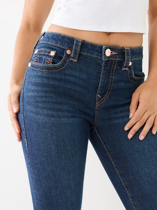 JENNIE MID RISE SKINNY BIG T - TRUE RELIGION MEXICO
