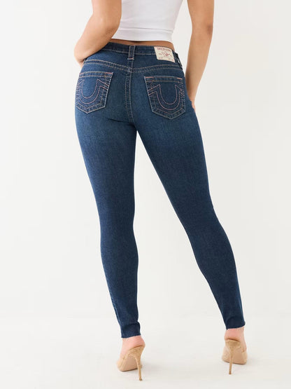 JENNIE MID RISE SKINNY BIG T - TRUE RELIGION MEXICO