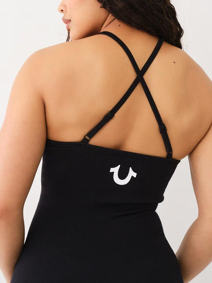 LOGO ACTIVE STRAPPY ONESIE - TRUE RELIGION MEXICO