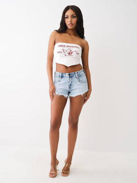 CHEEKY FRAY HEM SHORT - TRUE RELIGION MEXICO