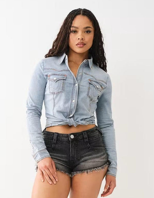 3N SLIM WESTERN SHIRT - TRUE RELIGION MEXICO