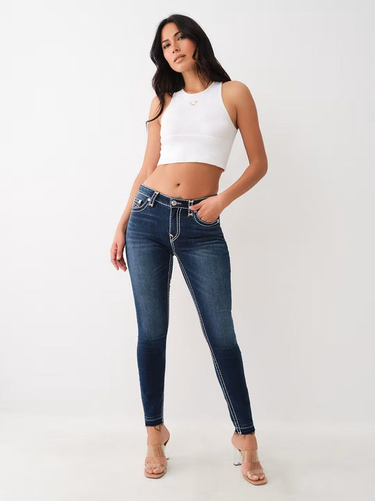 JENNIE MID RISE SKINNY SUPER T - TRUE RELIGION MEXICO