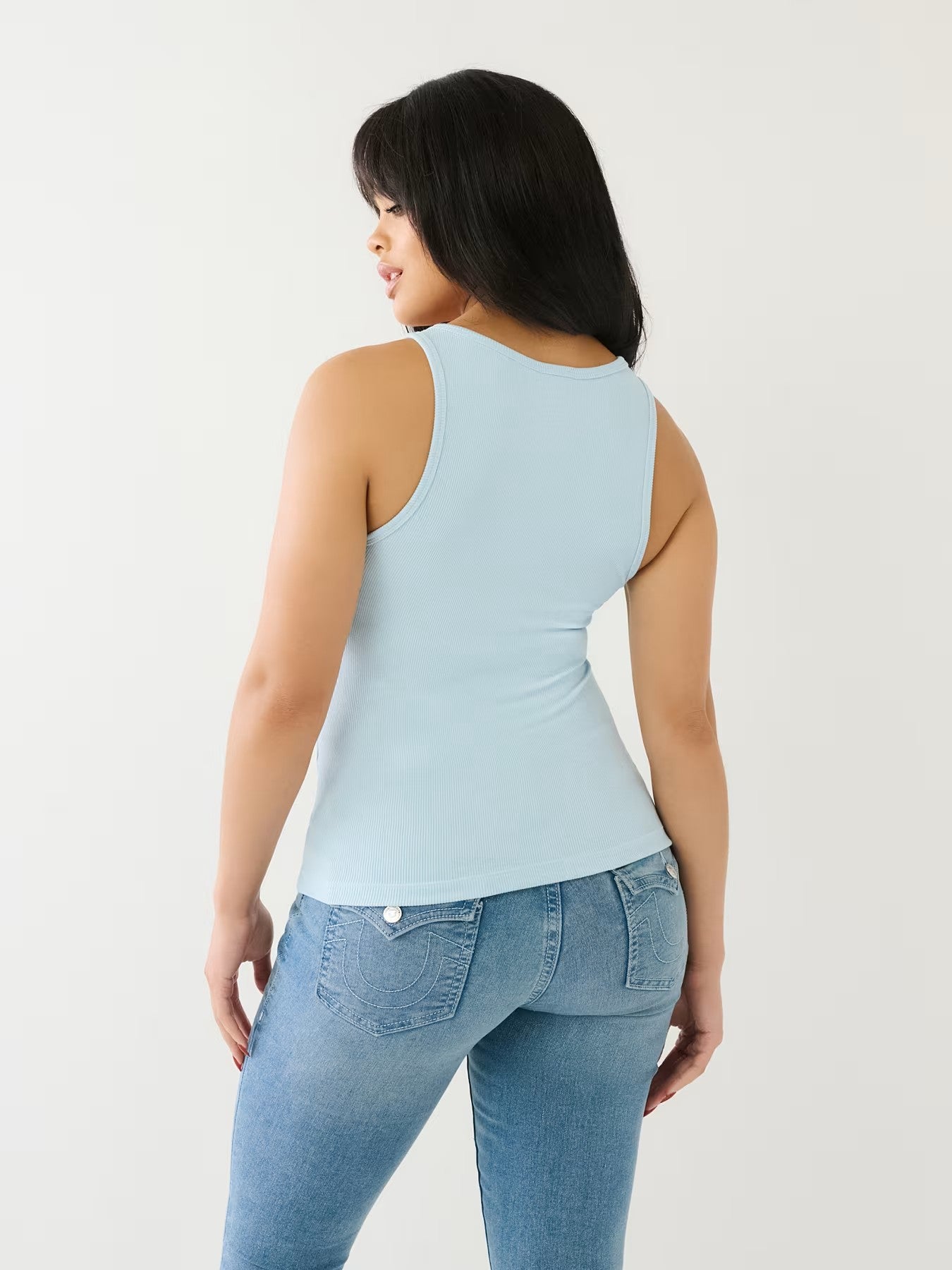 ARCHED LOGO V NOTCH TANK