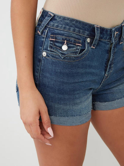 JENNIE MR ROLLED SHORT FLAP - TRUE RELIGION MEXICO