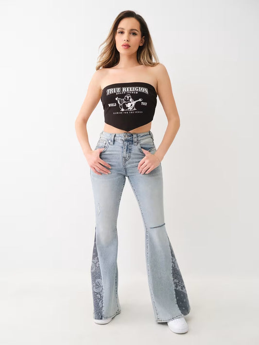 BANDANA HIGH RISE BELLBOTTOM - TRUE RELIGION MEXICO