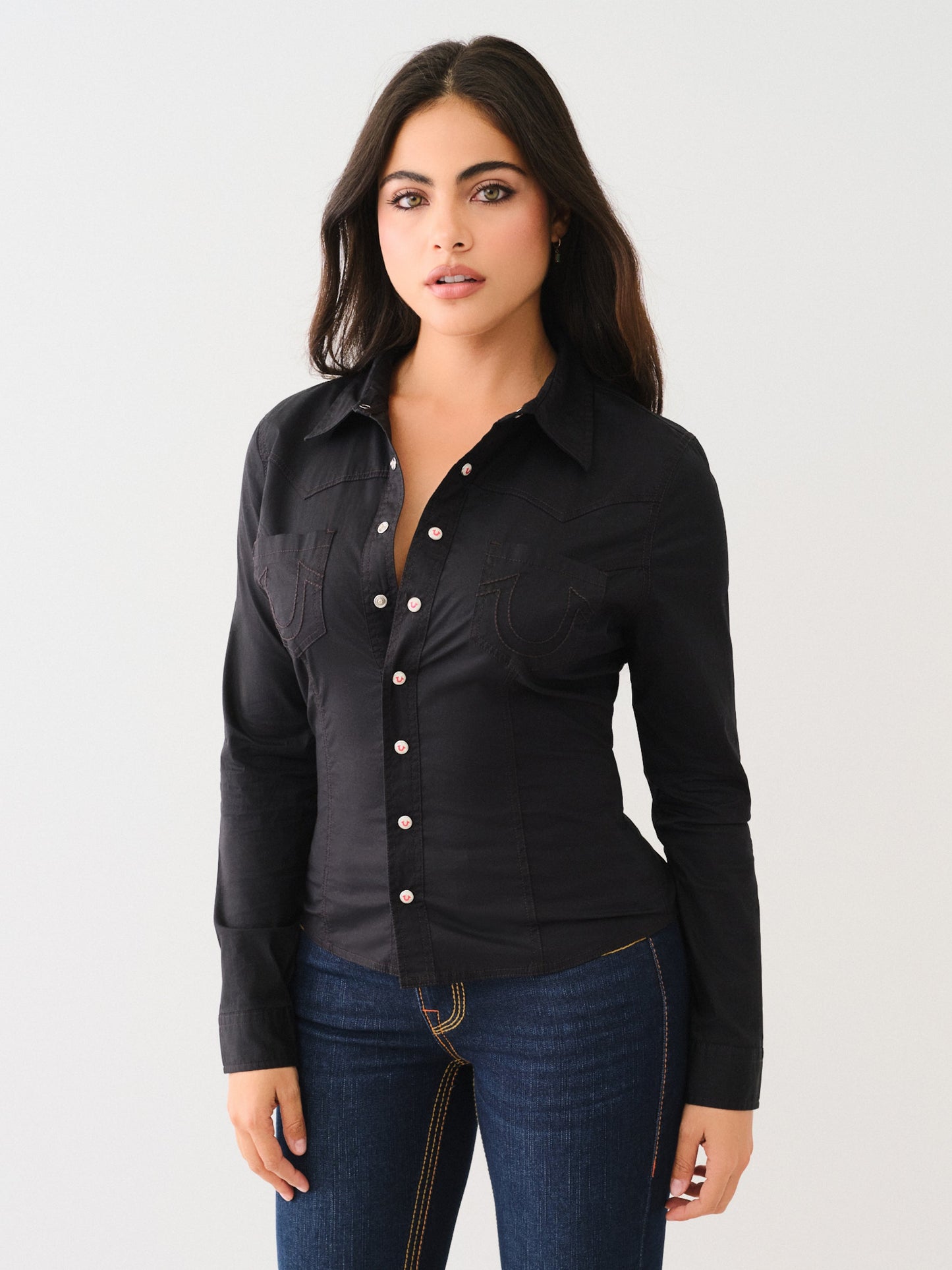 CONTOUR WESTERN POPLIN SHIRT