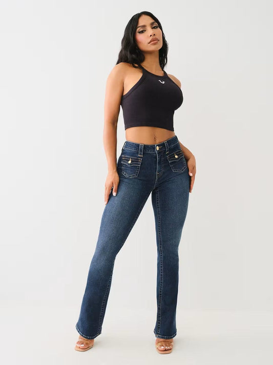 BECCA MR BOOTCUT FLAP - TRUE RELIGION MEXICO