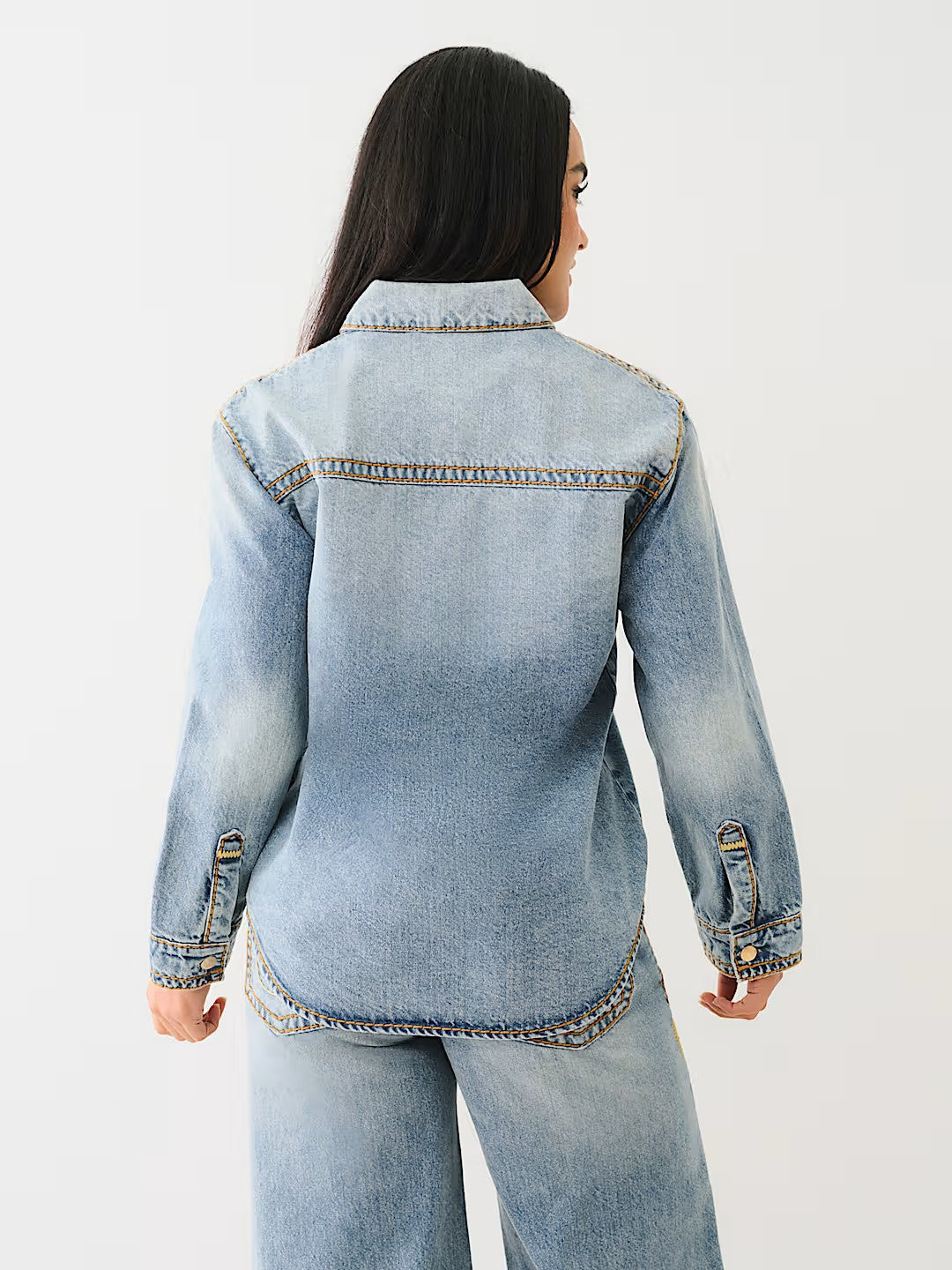 DENIM SHACKET SUPER T