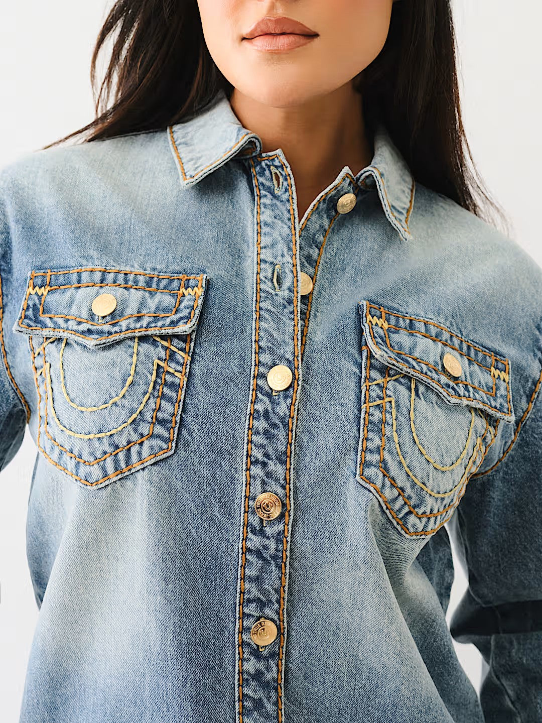 DENIM SHACKET SUPER T