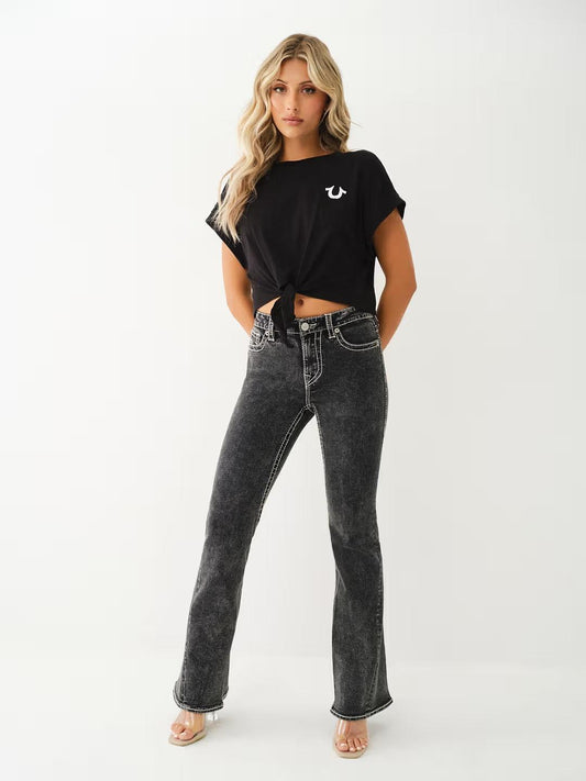 HS FRONT TIE SS TEE - TRUE RELIGION MEXICO